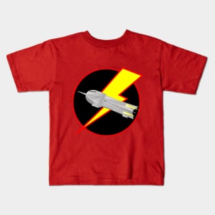 Retro Rocketship Kids T-Shirt